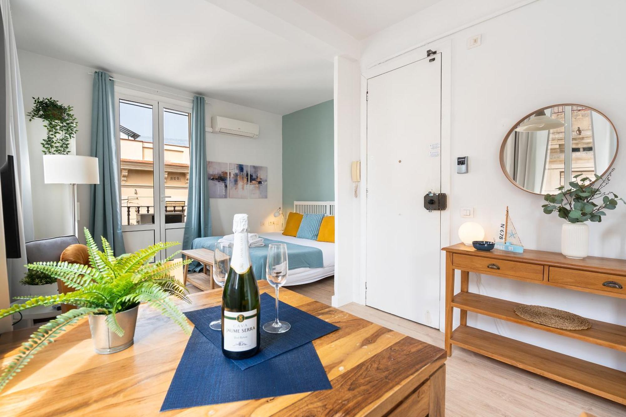Lodging Apartments Barceloneta Beach Studio 42 Eksteriør billede