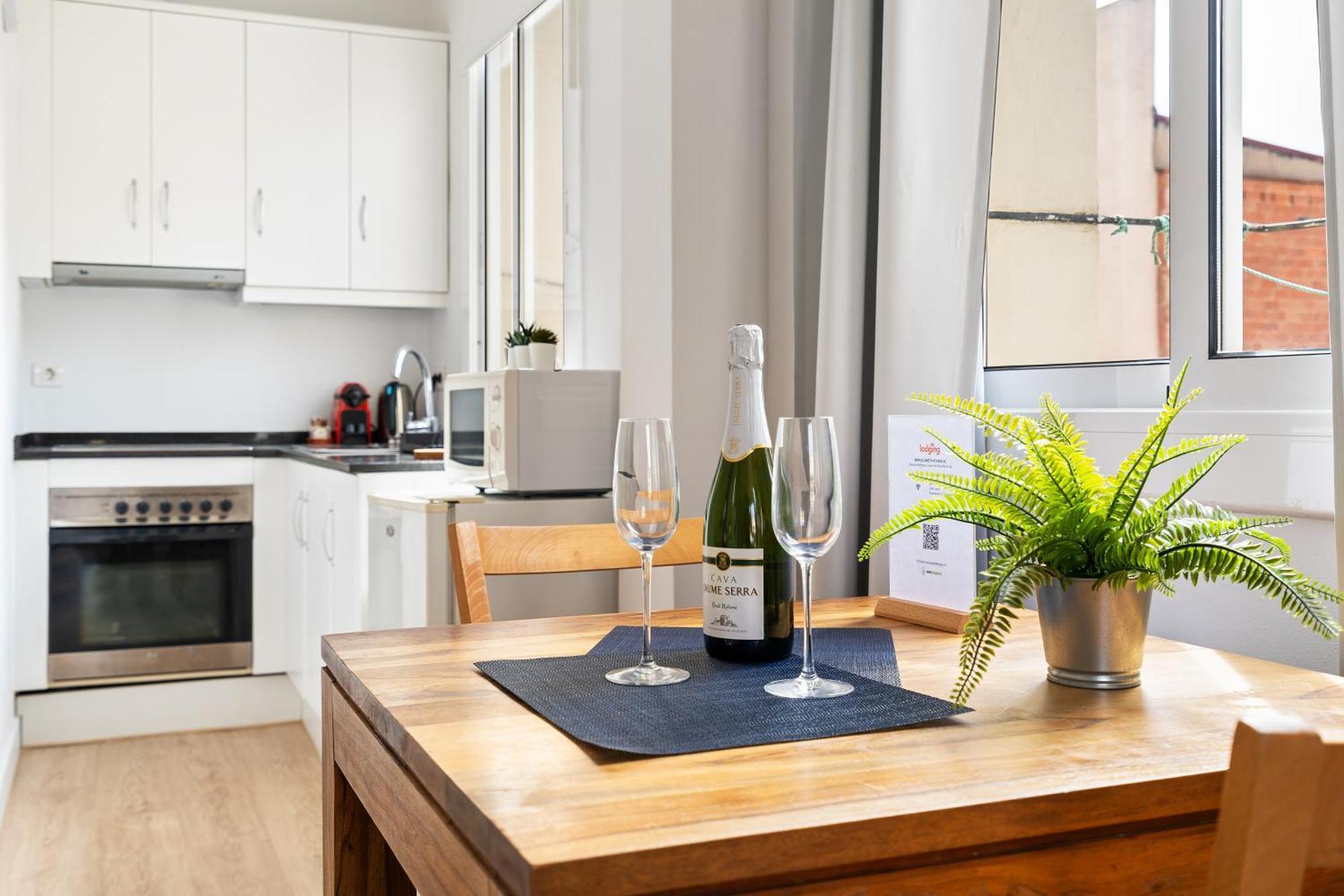 Lodging Apartments Barceloneta Beach Studio 42 Eksteriør billede